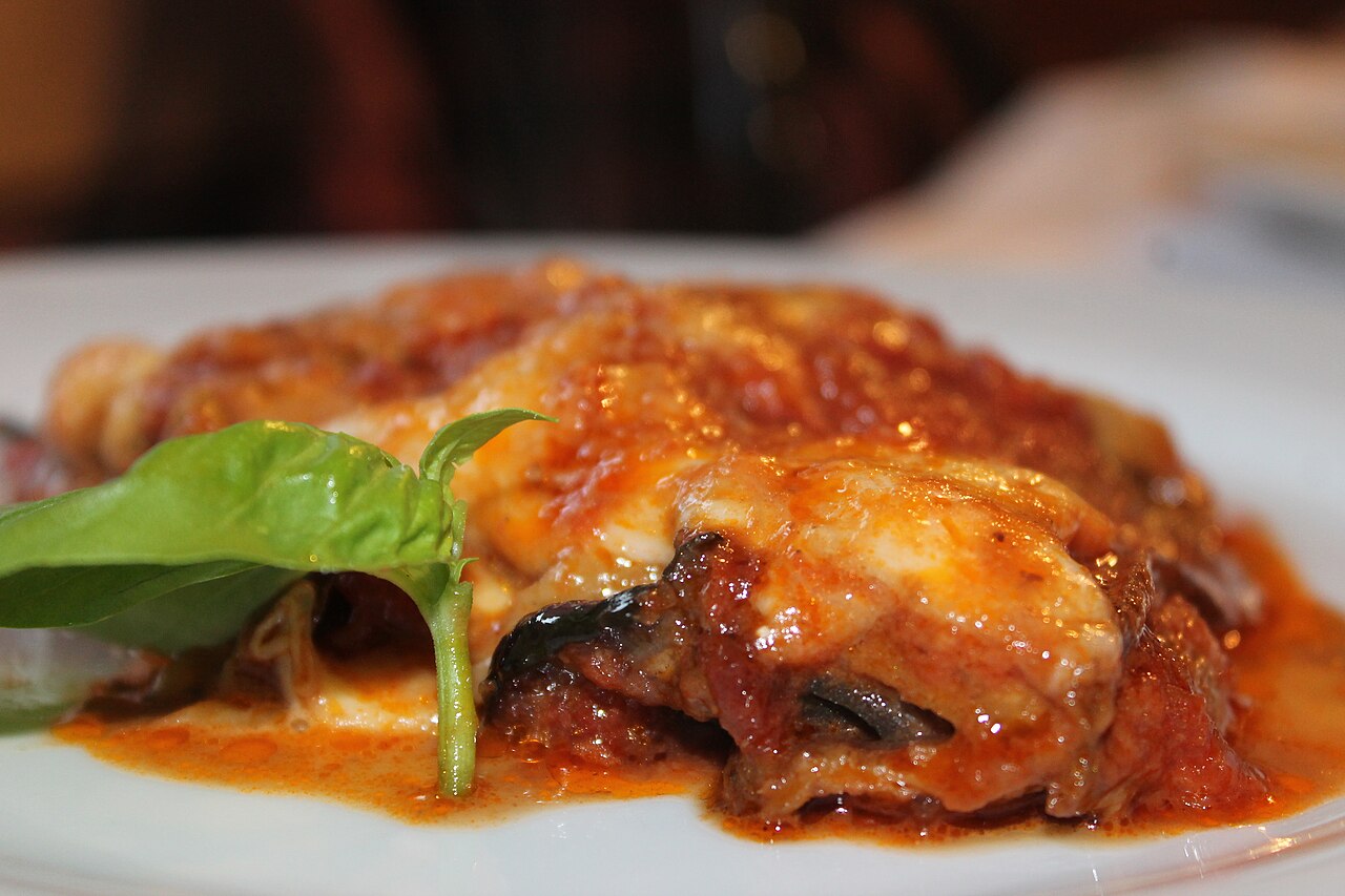 Aubergine parmigiana