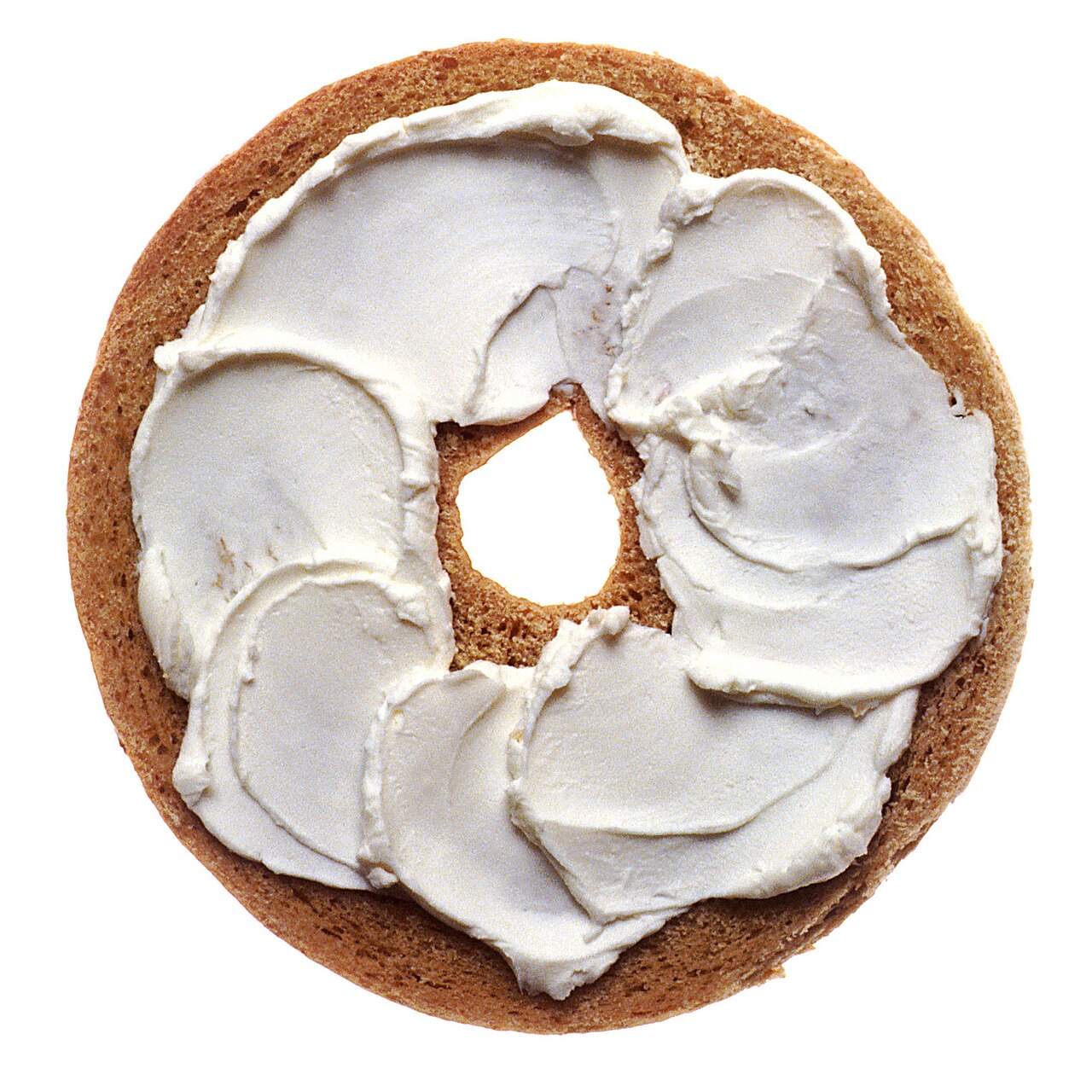 Bagel with cream cheese