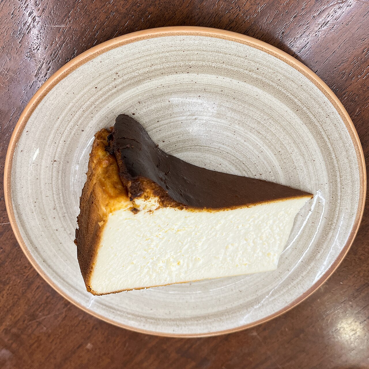 Basque cheesecake