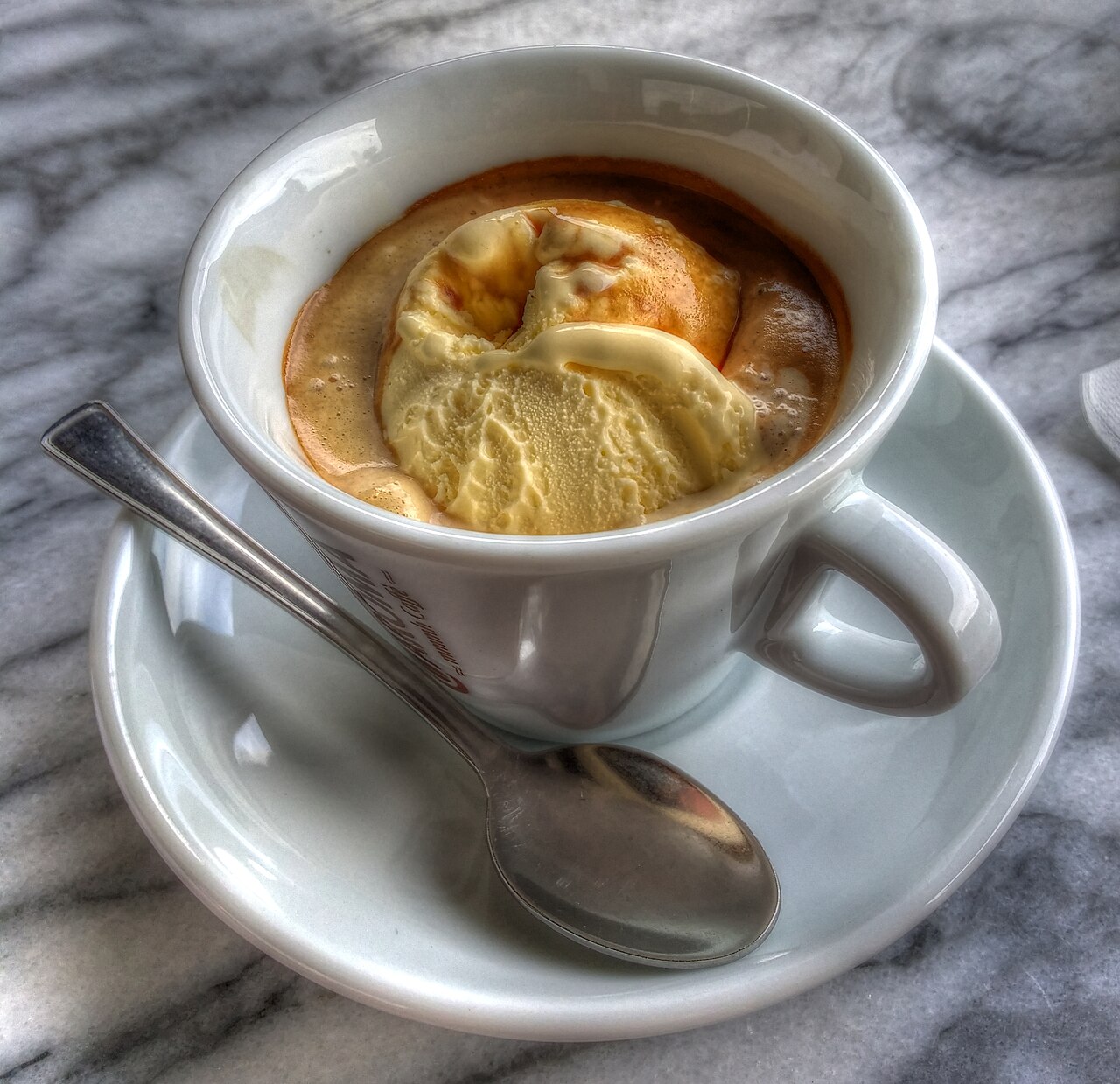 Iced coffee